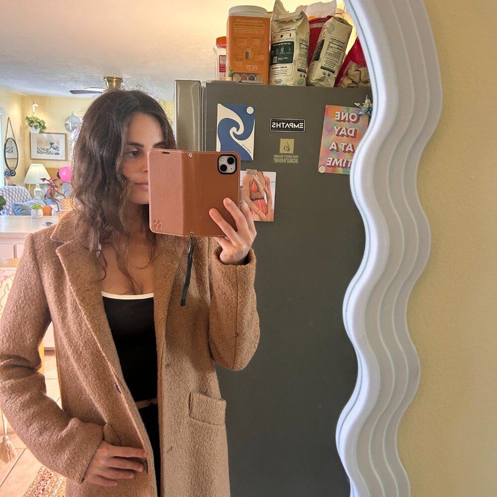 Marc New York By Andrew Marc Camel Fuzzy Teddy Lo… - image 2